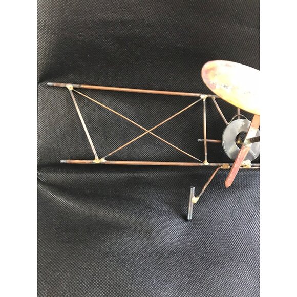 Vintage 1980's Airplane Propeller Metal Wall Art Décor Handmade One Of A Kind - Picture 3 of 10